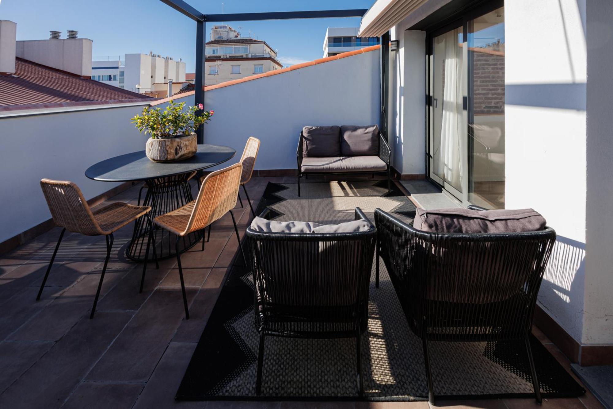 Atico Duplex Playa Area Barcelona Con Spa Exterior มอนท์กัต ภายนอก รูปภาพ